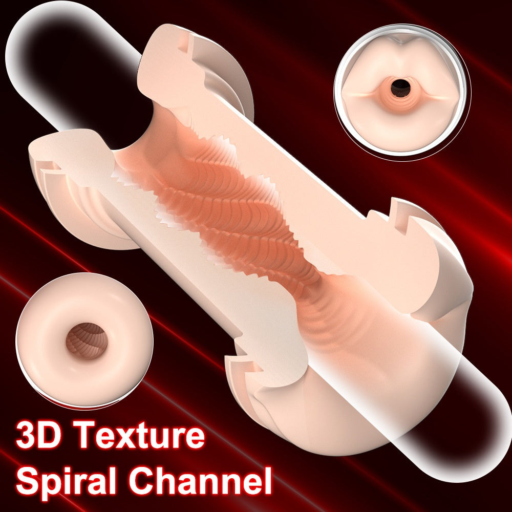 Finger Soft Cup Double-headed Toy For Men