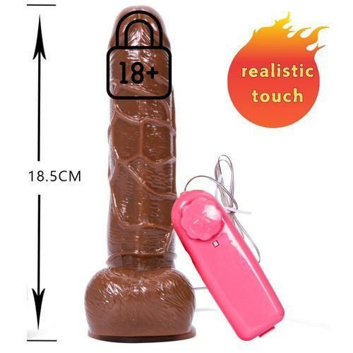 Dil-do Vibra-tor For Women Big Penis Heating Suction
