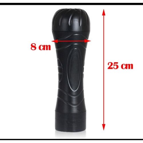 RUNSONE Classic Male Masturbator Cup Bullet Vibrating Flashlight Love Doll Adult Sex Toys For Men
