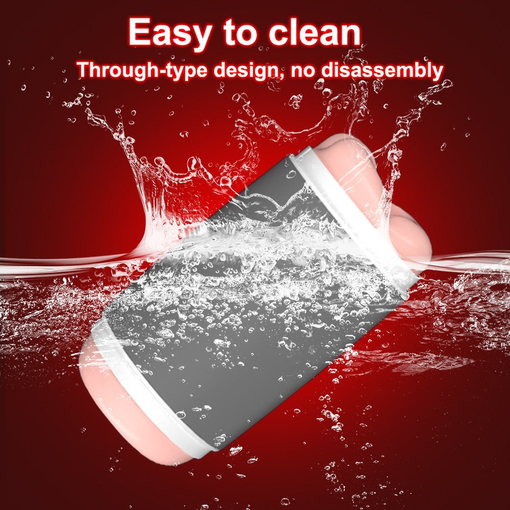 Finger Soft Cup Double-headed Toy For Men