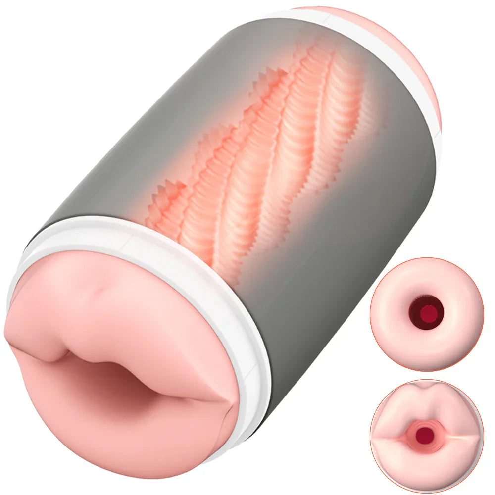 Finger Soft Cup Double-headed Toy For Men